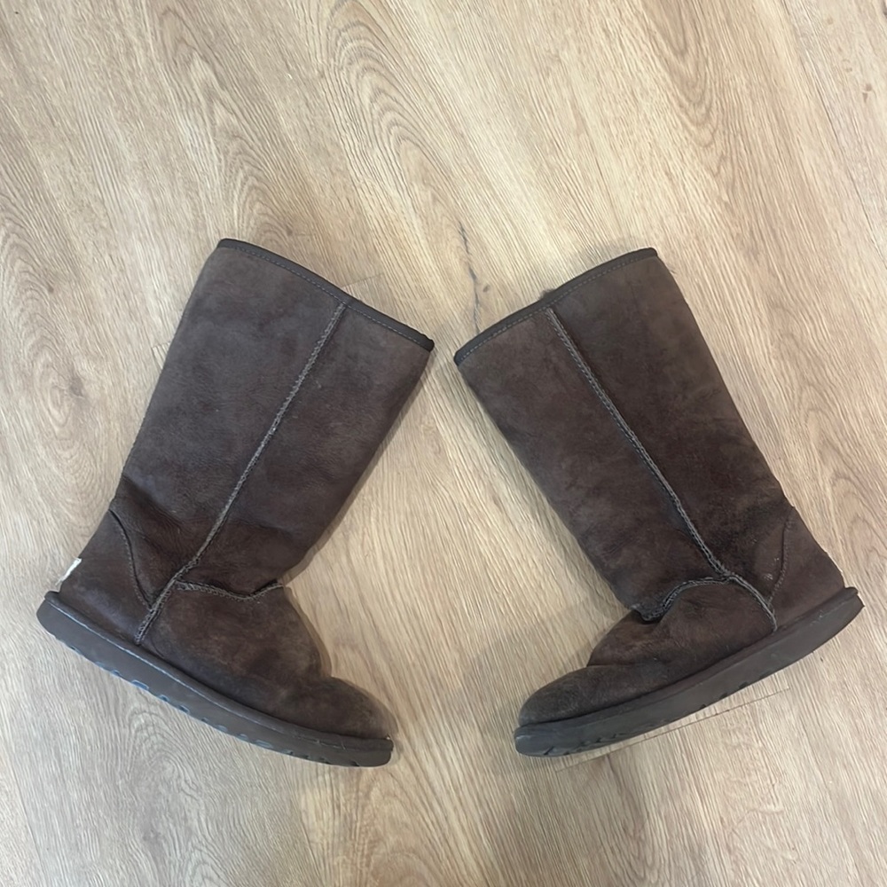 Chocolate Brown Tall Classic Ugg Boots
